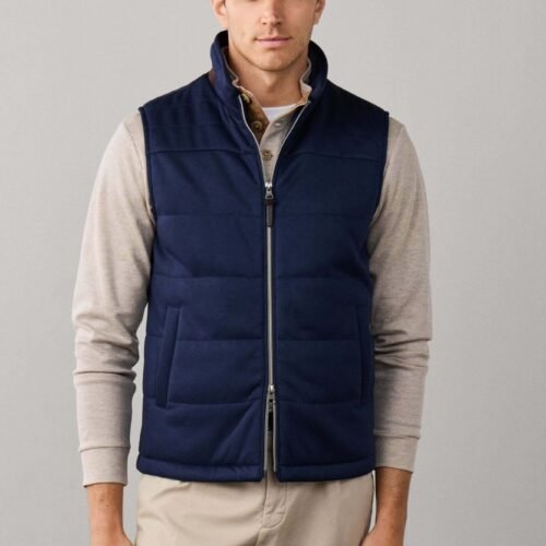 HACKETT LONDON WAISTCOAT TTVL JERSEY GILET - Waistcoat - old navy