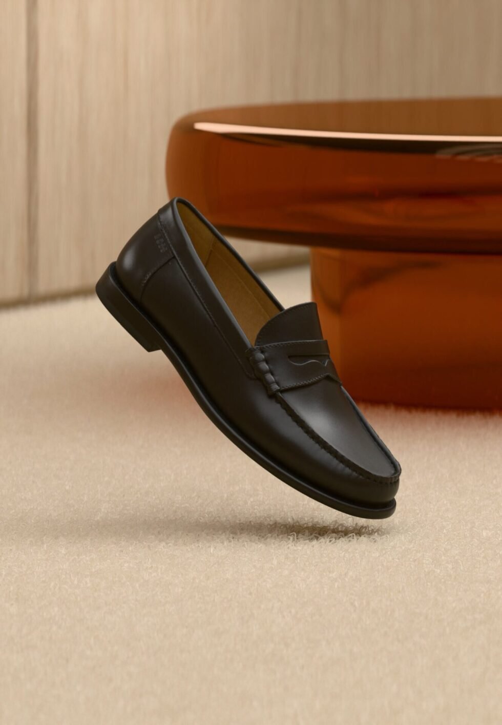 BOSS TEVAN_MOCC_BOPE - Smart slip-ons - black one