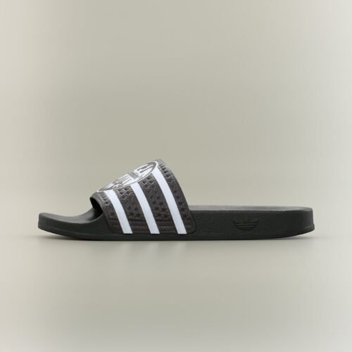 adidas Performance TREFOIL SLIDE ARSENAL UNISEX - Pool slides - core black/footwear white