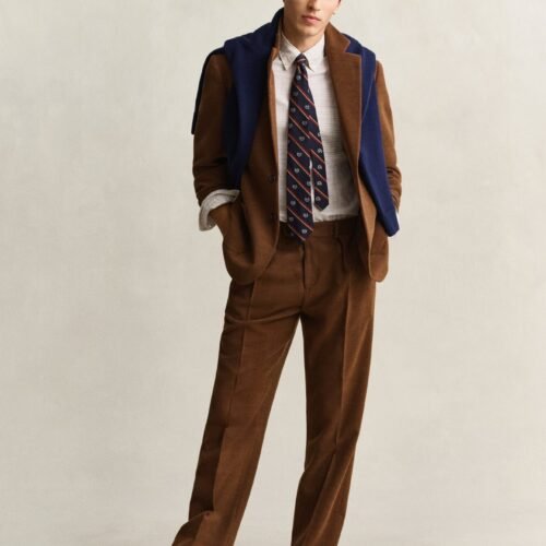 GANT YALE - Blazer jacket - mahogany brown
