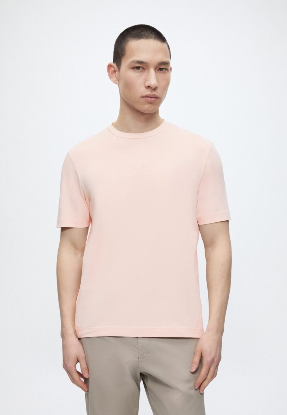 BOSS Basic T-shirt - open pink