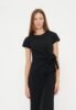 Anna Field by Zalando KNOT DETAIL - Basic T-shirt - black