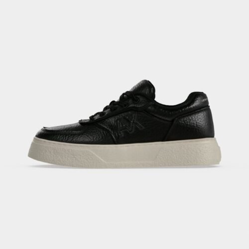 Armani Exchange LION SNEAKER - Trainers - black
