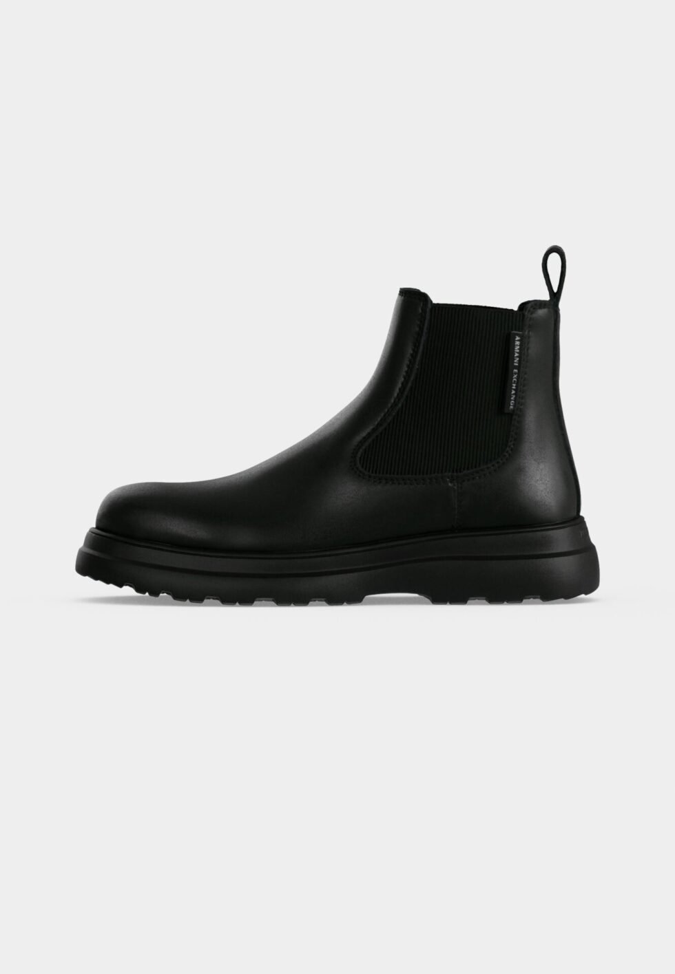 Armani Exchange MATTE ACTION BOOT - Boots - black