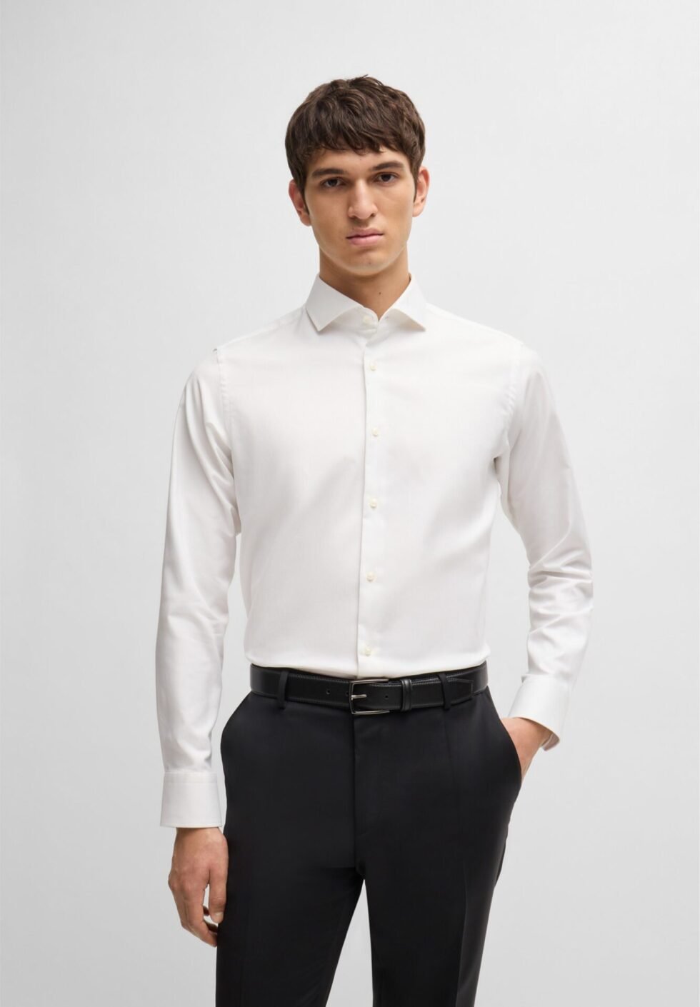 BOSS Formal shirt - white