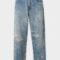 EMPORIO ARMANI POCKETS PANT - Relaxed fit jeans - light blue denim