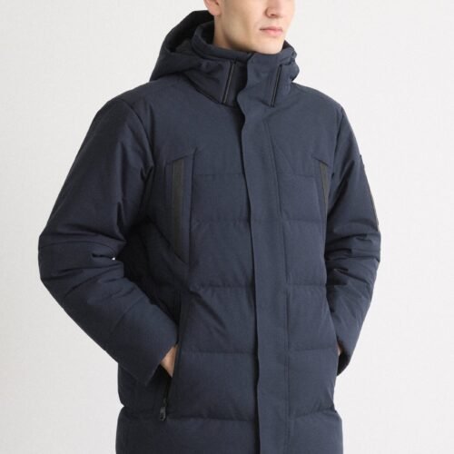 BOSS Down coat - dark blue