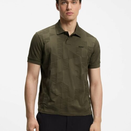 BOSS Polo shirt - open green fiftyeight