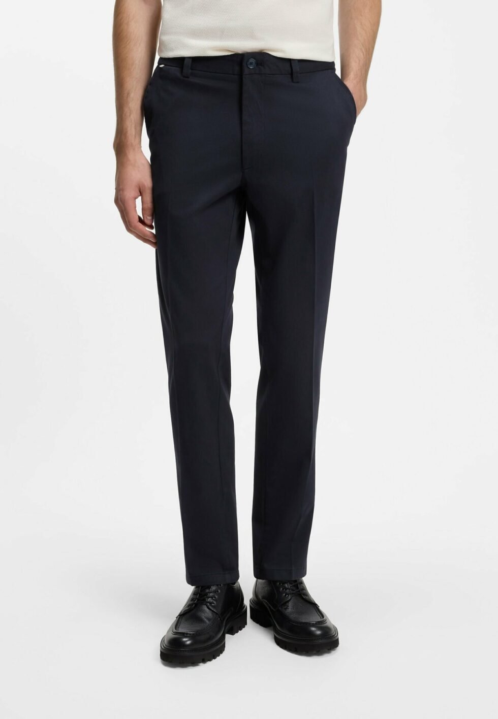 BOSS Chinos - dark blue four