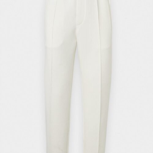 EMPORIO ARMANI TROUSER - Tracksuit bottoms - snow white