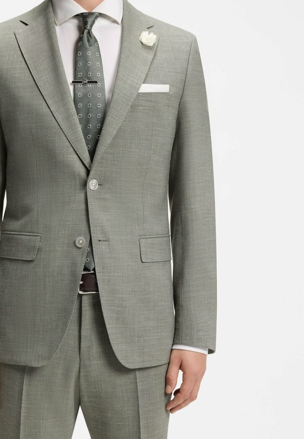 BOSS Suit jacket - light green
