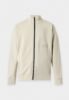 BOSS FULL ZIP - Zip-up sweatshirt - light beige