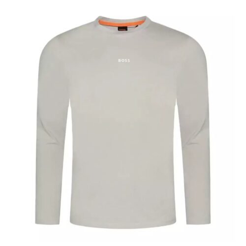 BOSS CHARK - Long sleeved top - grey