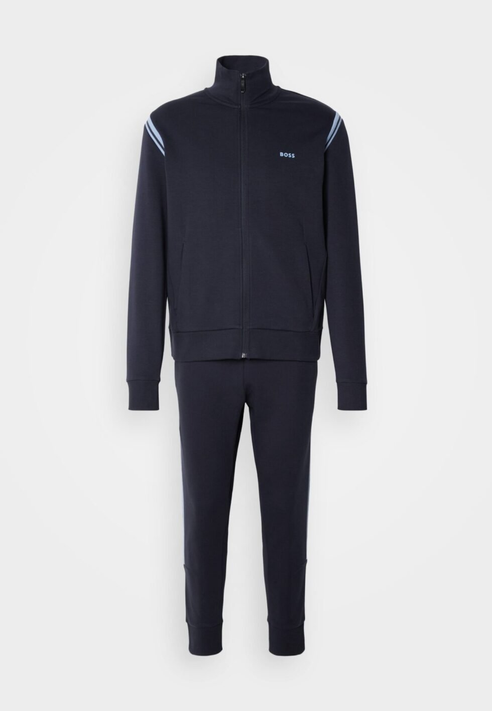 BOSS TRACKSUIT SET - Tracksuit - dark blue