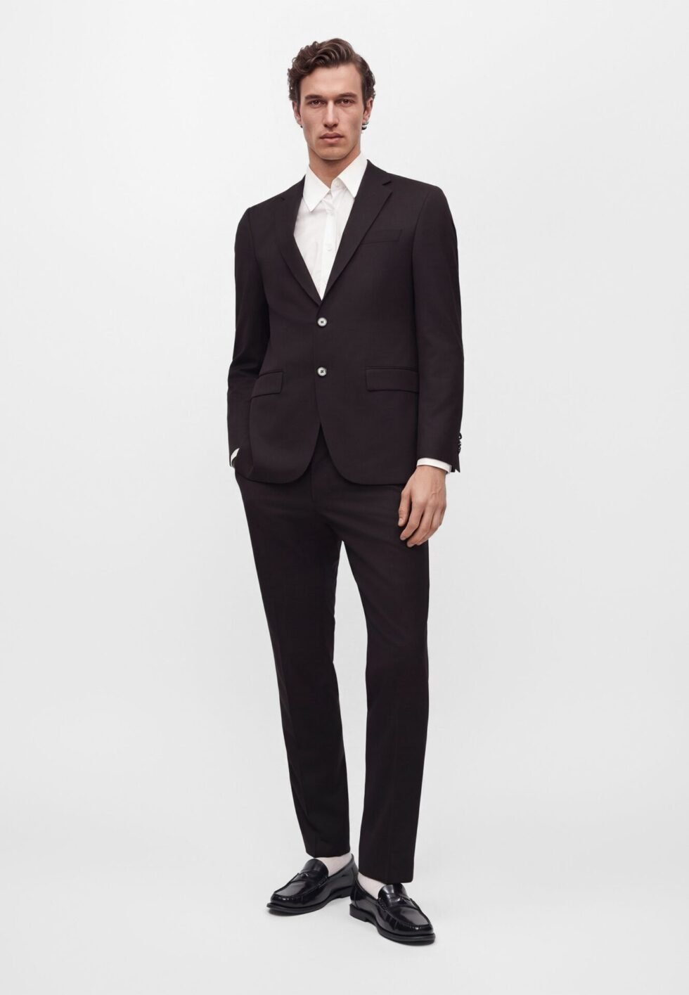 BOSS JASPER - Blazer jacket - black
