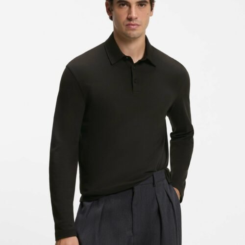 BOSS PALEY 7_DB - Polo shirt - black seven