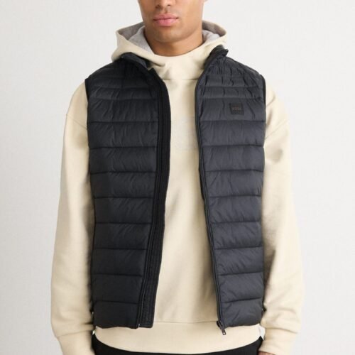 BOSS ODENO - Waistcoat - black