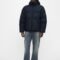 EA7 Emporio Armani MOUNTAIN POLY HOODED JACKET GRAPHIC - Down jacket - armani blue