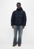 EA7 Emporio Armani MOUNTAIN POLY HOODED JACKET GRAPHIC - Down jacket - armani blue