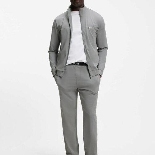 BOSS 365 LONG SET - Pyjama set - open grey nineteen