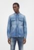 Dsquared2 PUFFY OVERSHIRT - Shirt - navy blue