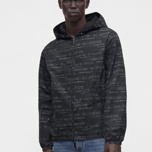 Emporio Armani Light jacket - navy/drizzle