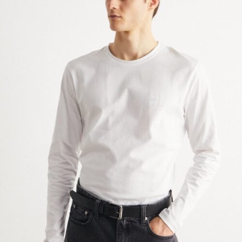 BOSS TACKS - Long-sleeved top - white