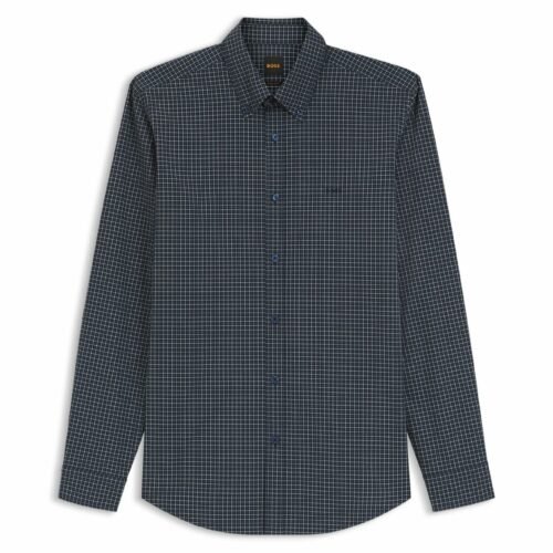 BOSS RICKERT_M - Shirt - dark blue four