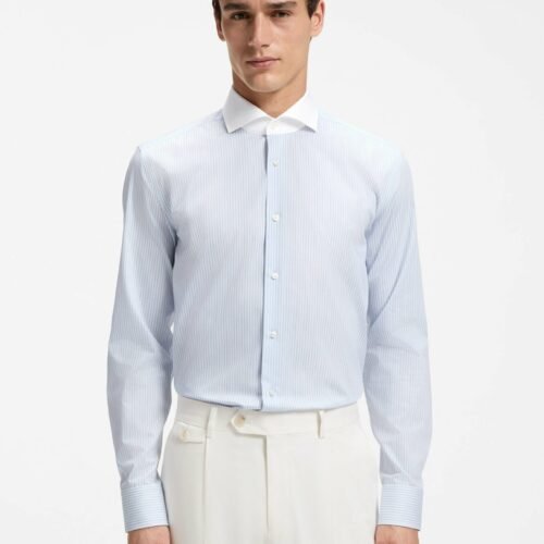 BOSS H-HANK-SP-B1-C9-263 - Formal shirt - light blue