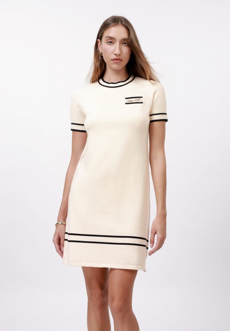 Anna Field by Zalando Jumper dress - cream/black