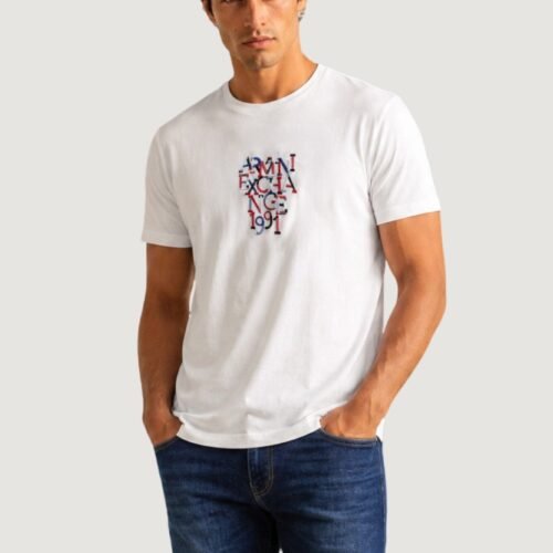 Armani Exchange XM003063 AF10358 - Print T-shirt - white