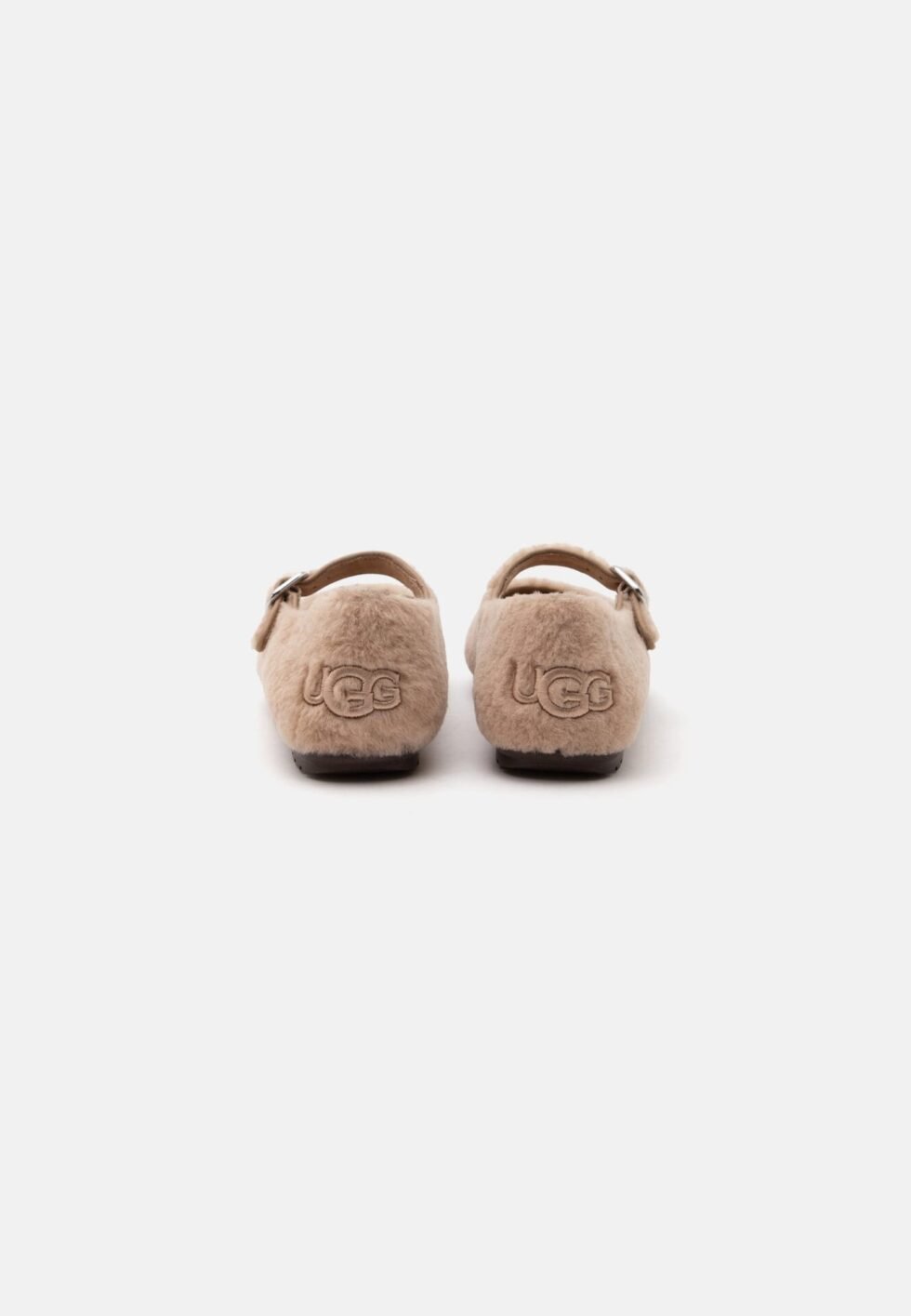 UGG QUILL FLAT - Ankle strap ballerina shoes - beachwood