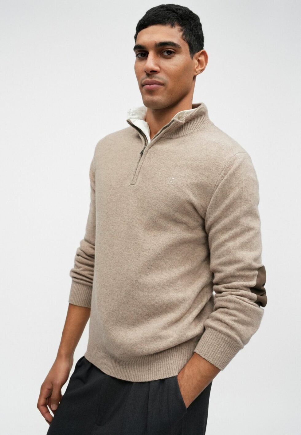 Hackett London Jumper - malt beige