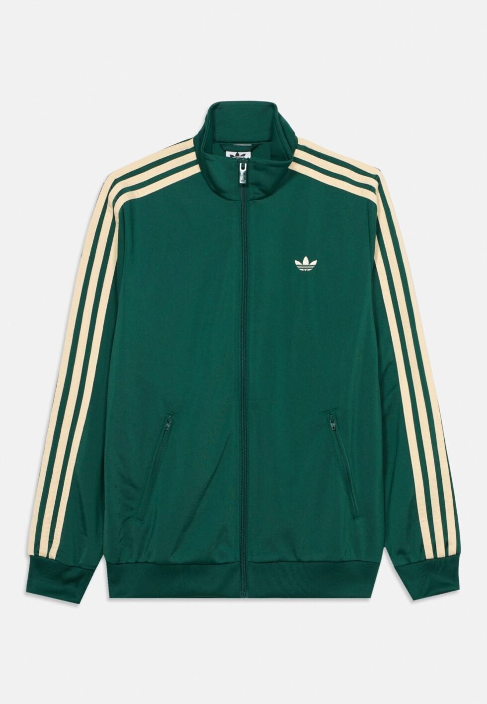adidas Originals FIREBIRD JUNIOR UNISEX - Zip-up sweatshirt - collegiate green