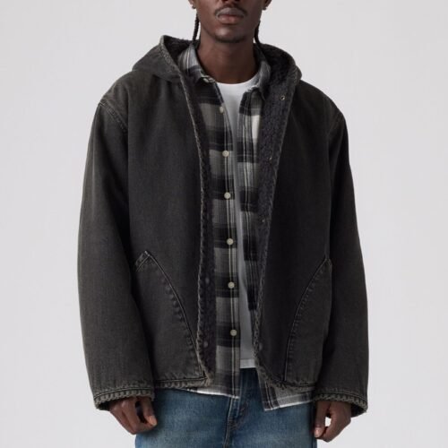 Levi's® DECK HOODIE SHERPA JACKET - Winter jacket - a night outside