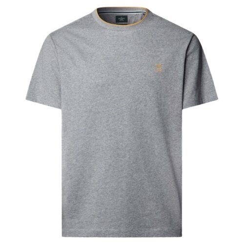 HACKETT LONDON BASIC T-SHIRT HERITAGE H SMALL LOGO - Basic T-shirt - ash grey