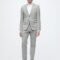 BOSS HUGE - Suit - open grey