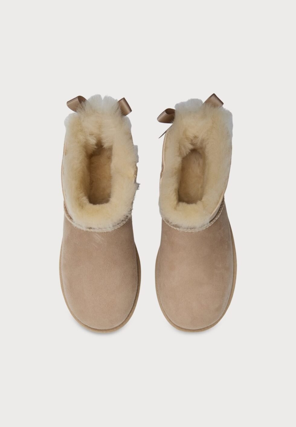 UGG ULTRA MINI BAILEY BOW - Winter boots - sand
