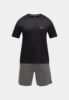 BOSS RELAX SHORT - Pyjama set - dark grey