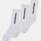 Salomon EVERYDAY CREW UNISEX 3 PACK  - Sports socks - white