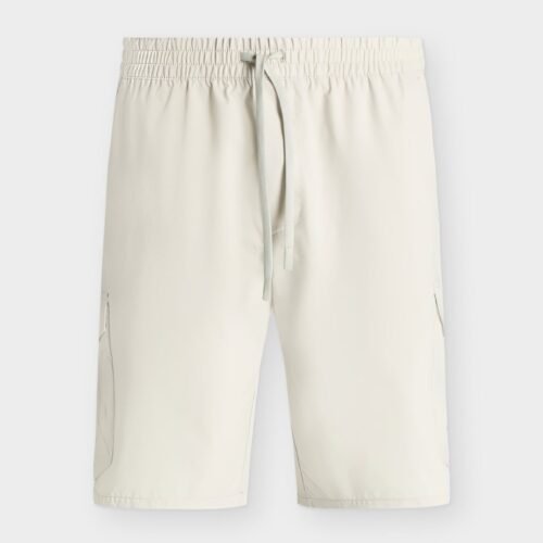 BOSS URBANEX CARGO - Shorts - light beige