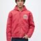 Abercrombie & Fitch HOODED WORKWEAR - Light jacket - red
