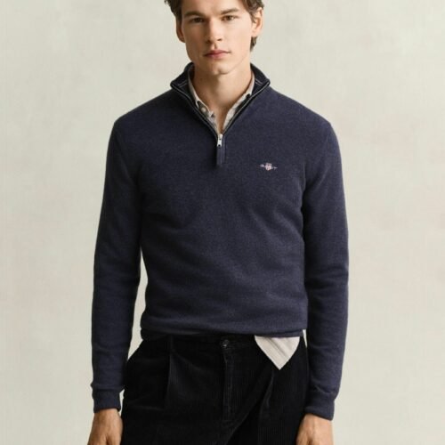 GANT Jumper - dark navy melange