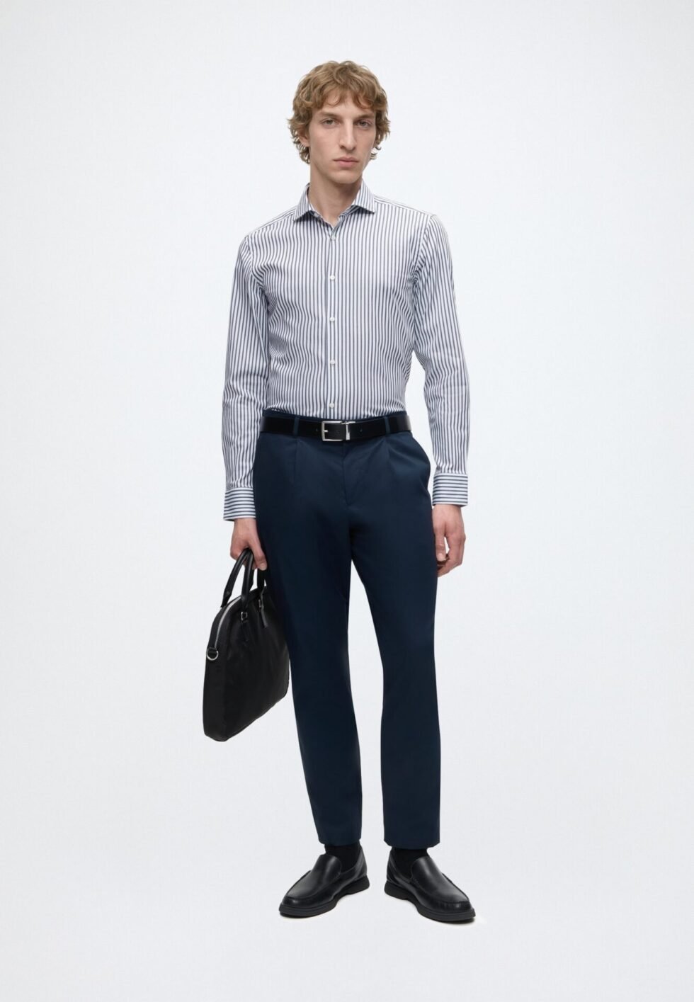 BOSS HANK - Shirt - dark blue