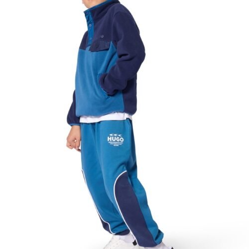 HUGO Kids SWEATSHIRT - Fleece jumper - navy
