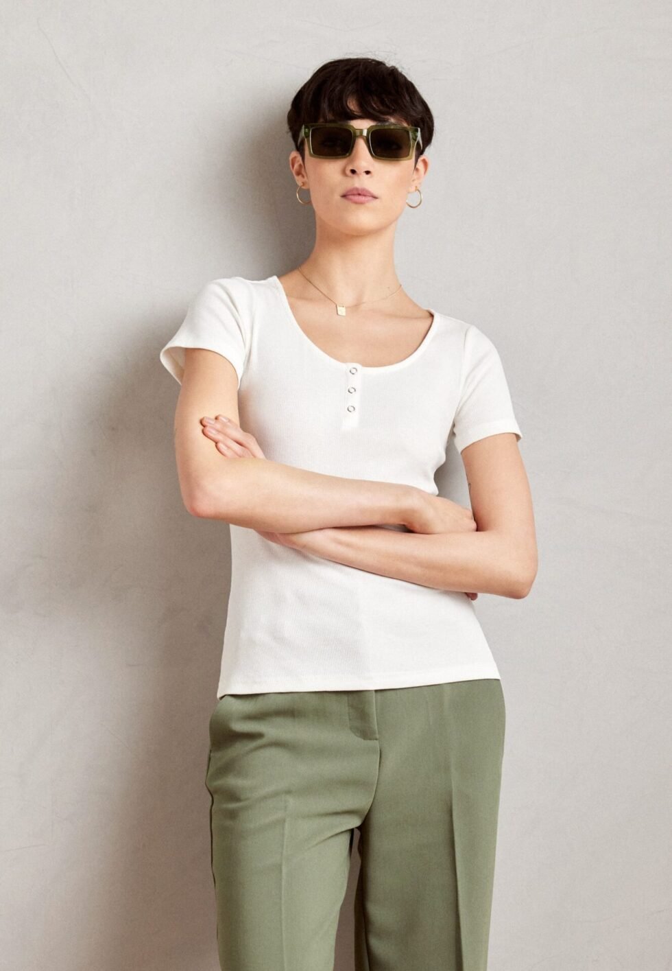 Anna Field by Zalando Basic T-shirt - white