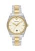 EMPORIO ARMANI TRADITIONAL - Watch - gold-coloured silver-coloured