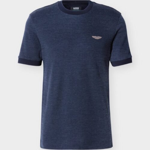 BOSS THOMPSON 242 AM - Basic T-shirt - dark blue