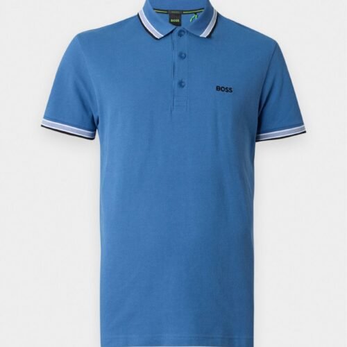 BOSS PADDY - Polo shirt - medium blue