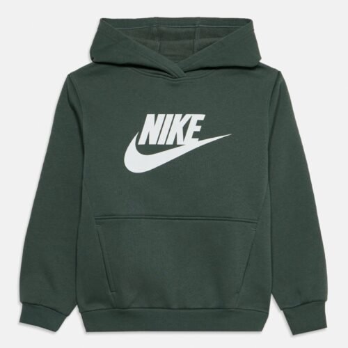 Nike Sportswear CLUB UNISEX - Hoodie - camo green/white